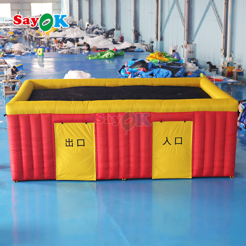 inflatable fire safety house